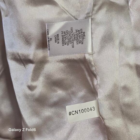 New York & Company Cream and black trench coat size xl - Picture 4 of 8